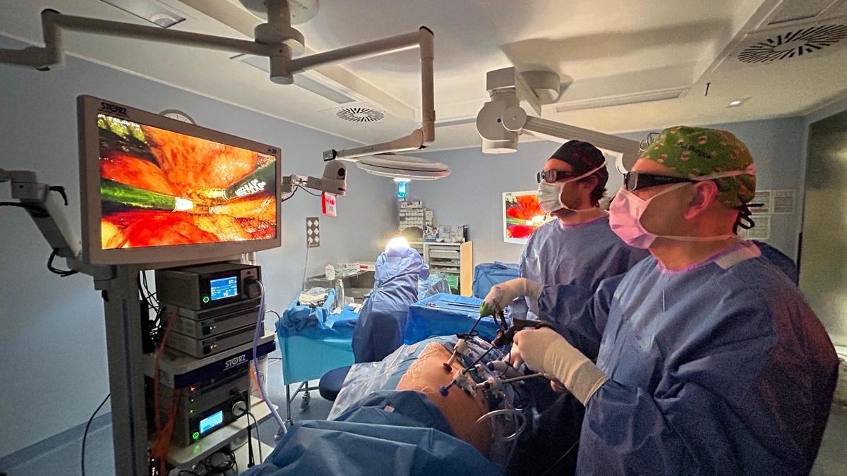 Profesionales del Hospital Ramón y Cajal de la Comunidad de Madrid realizan por primera vez en la región un trasplante de riñón asistido por robot