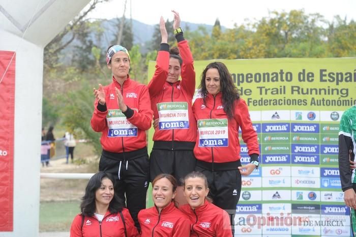 Llegada y entrega de trofeos de El Valle Trail