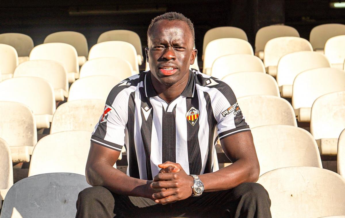 Awer Mabil, jugador del CD Castellón