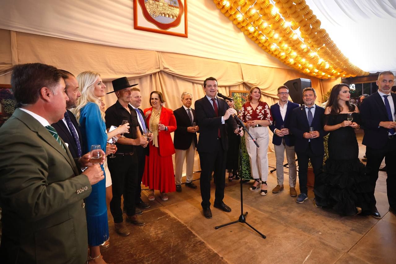 La recepción oficial del Ayuntamiento de Córdoba en el incio de la Feria 2025, en imágenes