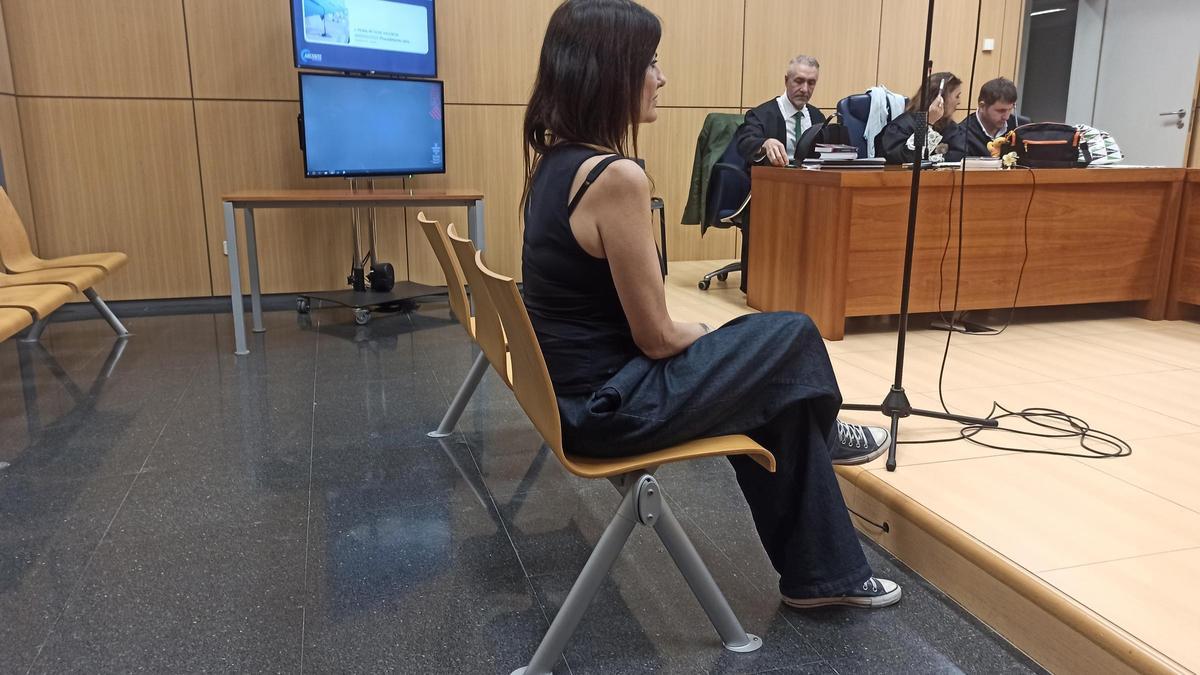 Cristina Seguí, en el juicio.