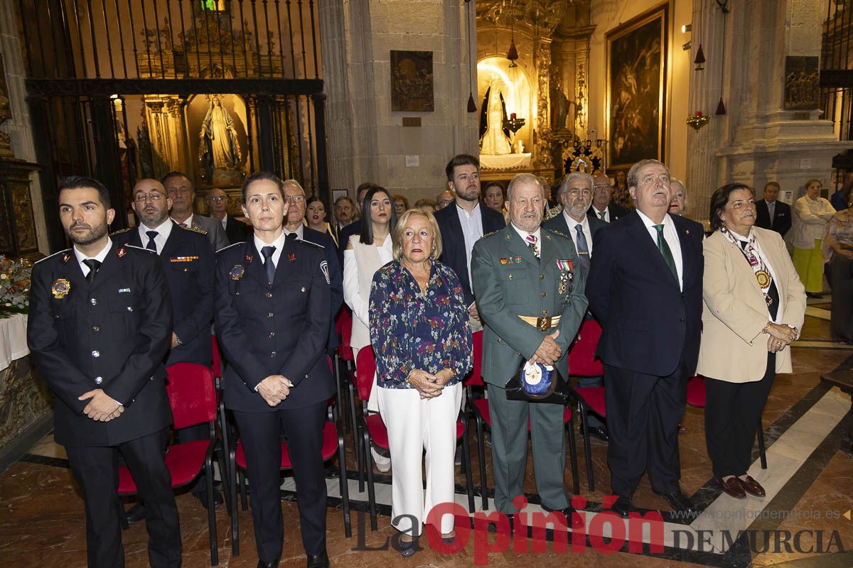 Así se ha vivido el día de la patrona de la Guardia Civil en Caravaca