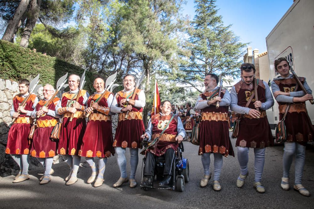 Fontilles vive los Moros y Cristianos de Alcoy