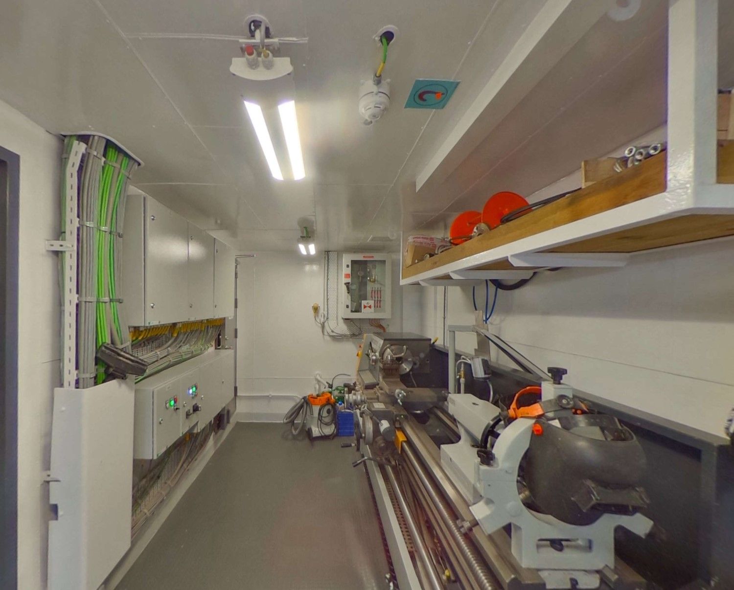 Así era por dentro el "Argos Georgia"