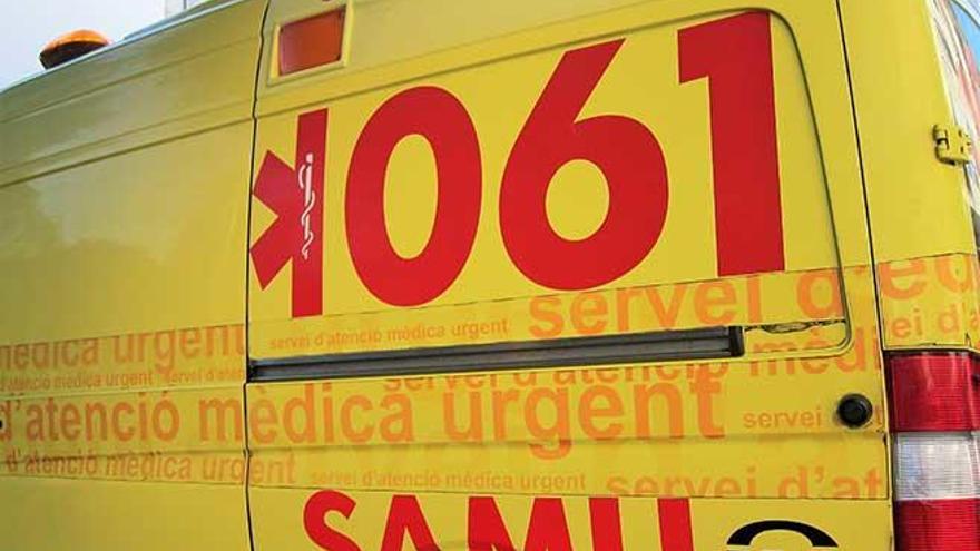 Un motorista de 43 años herido grave en un accidente en Puntiró