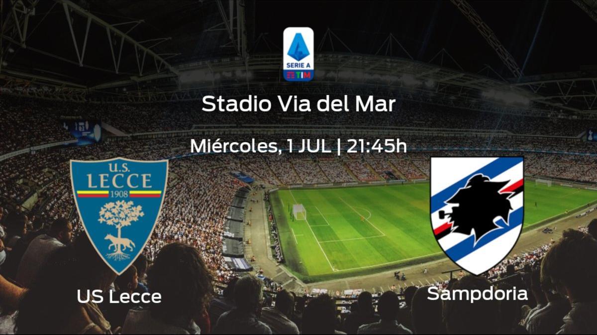 Previa del partido: US Lecce - Sampdoria