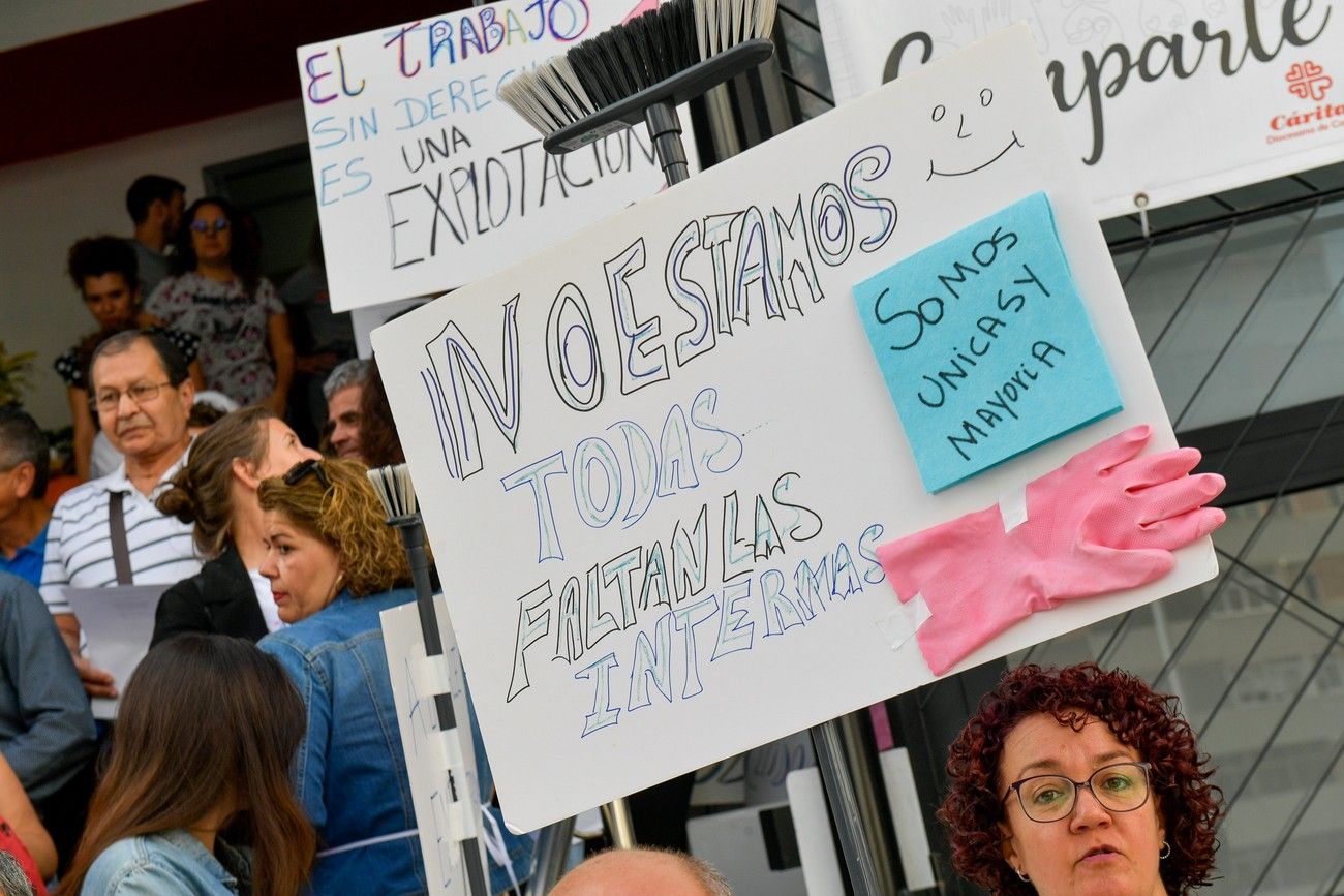 Cáritas visibiliza la ilegalidad y desprotección de las trabajadoras del hogar