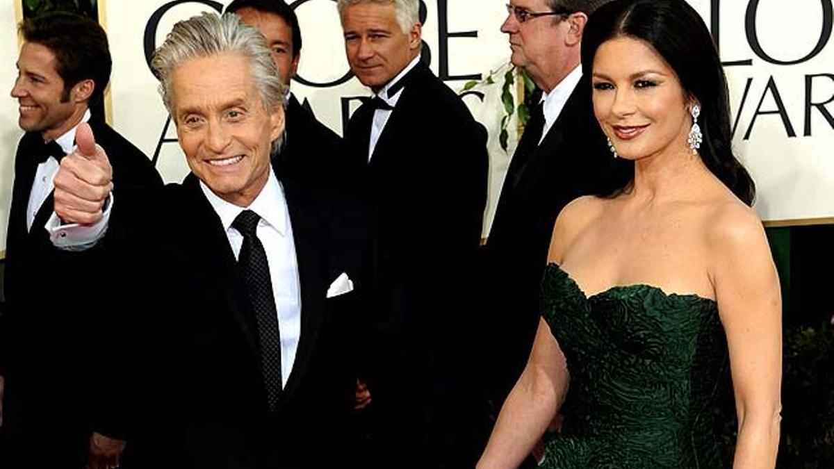 Michael Douglas y Catherine Zeta-Jones.