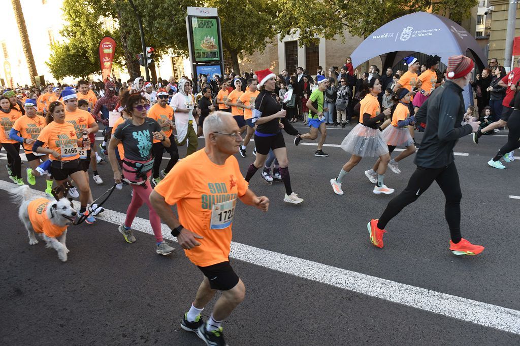 La San Silvestre 2025 en Murcia, en fotografías