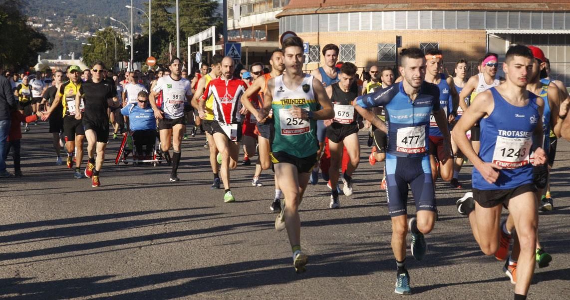 Ambiente extraordinario en la carrera de la San Silvestre cordobesa