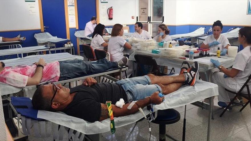 Las donaciones de sangre en abril se realizarán en el Palacio del Vino