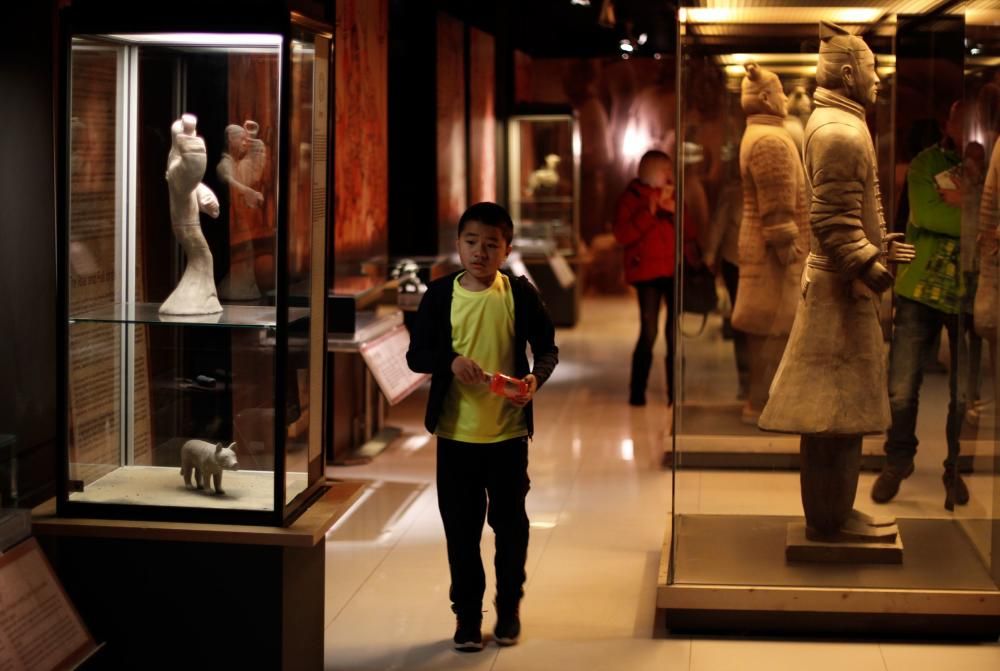 Los guerreros de Terracota, en Los Prados