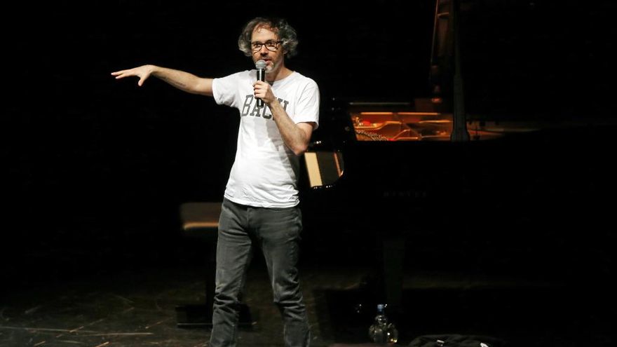 James Rhodes, durante o seu concerto no Mar de Vigo // FdV