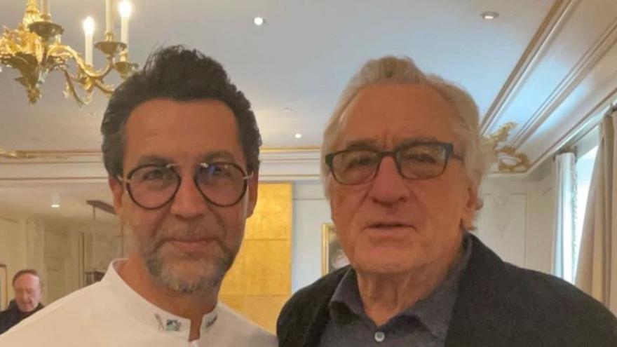 Quique Dacosta da de cenar a Robert de Niro