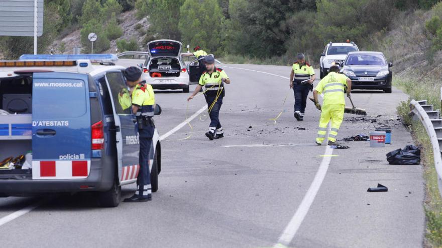 El tràgic pont del Pilar eleva fins a 36   els morts per accident de trànsit el 2017