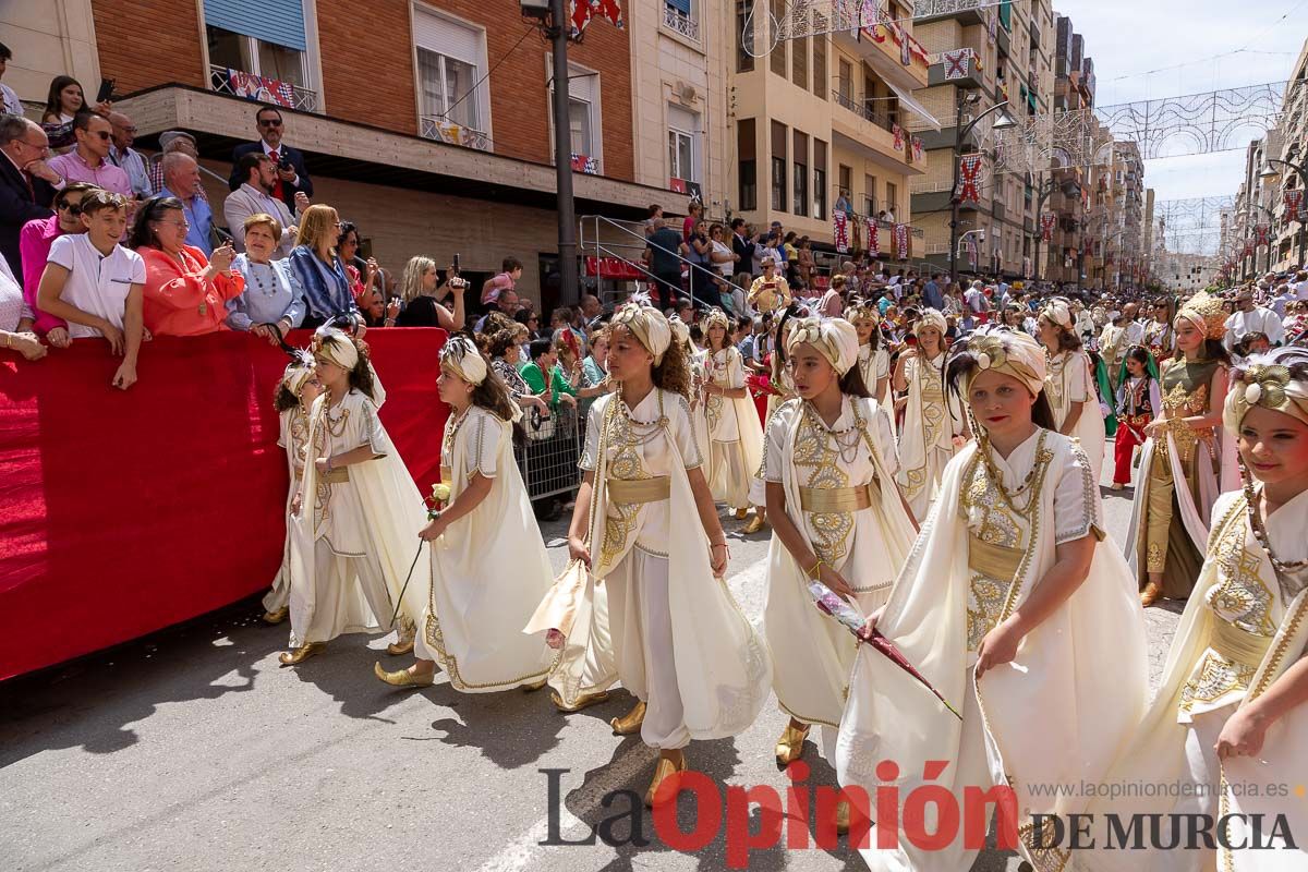 Desfile infantil del Bando Moro en las Fiestas de Caravaca