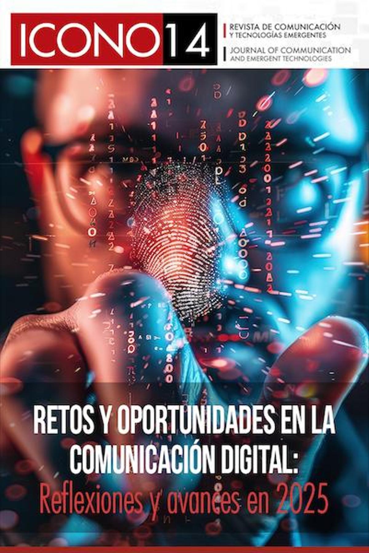 Portada de la revista ICONO14 que incluye el artículo “De la brecha digital generacional a la brecha tecnológica: una propuesta cualitativa”