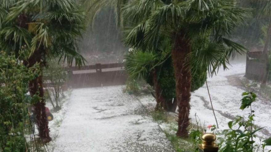 Daños por la tormenta en Silleda, Cruces y O Corpiño