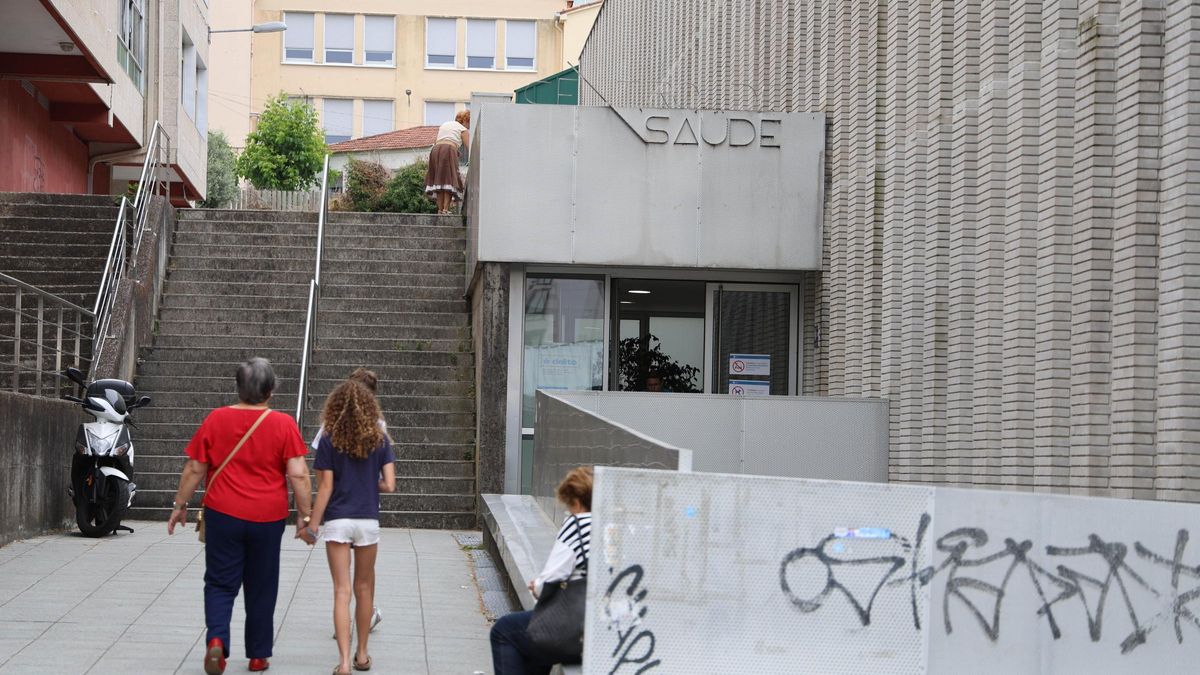 Centro de salud de Coia, que se quedará sin pediatras por su traslado a la calle Lalín.