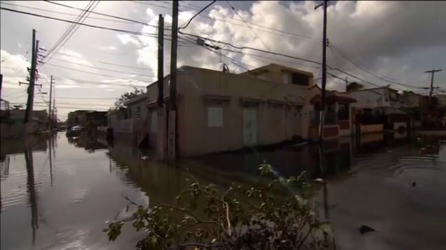 El paso del huracán María sume a Puerto Rico en una crisis humanitaria