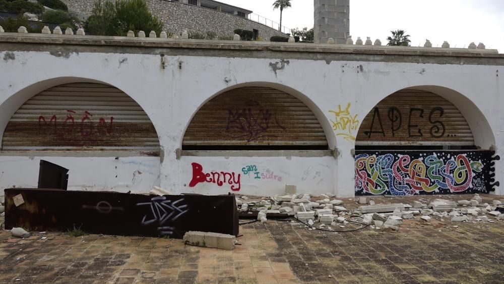 Así se degrada el viejo Casino de Mallorca