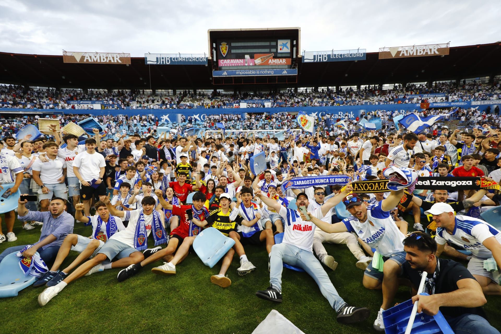 En imágenes | Despedida de La Romareda