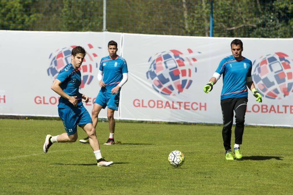 Entrenamiento del Real Oviedo