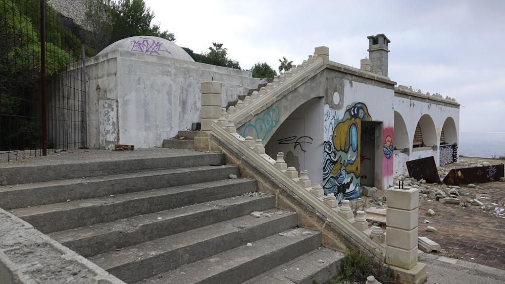 Así se degrada el viejo Casino de Mallorca