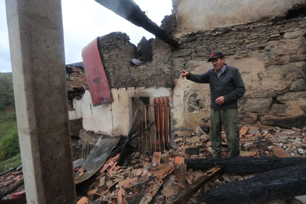 Cangas del Narcea tras los incendios