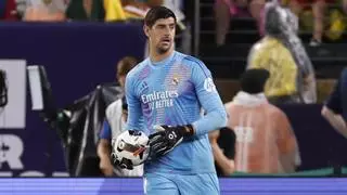 Courtois: "Endrick es un poco como Hazard"