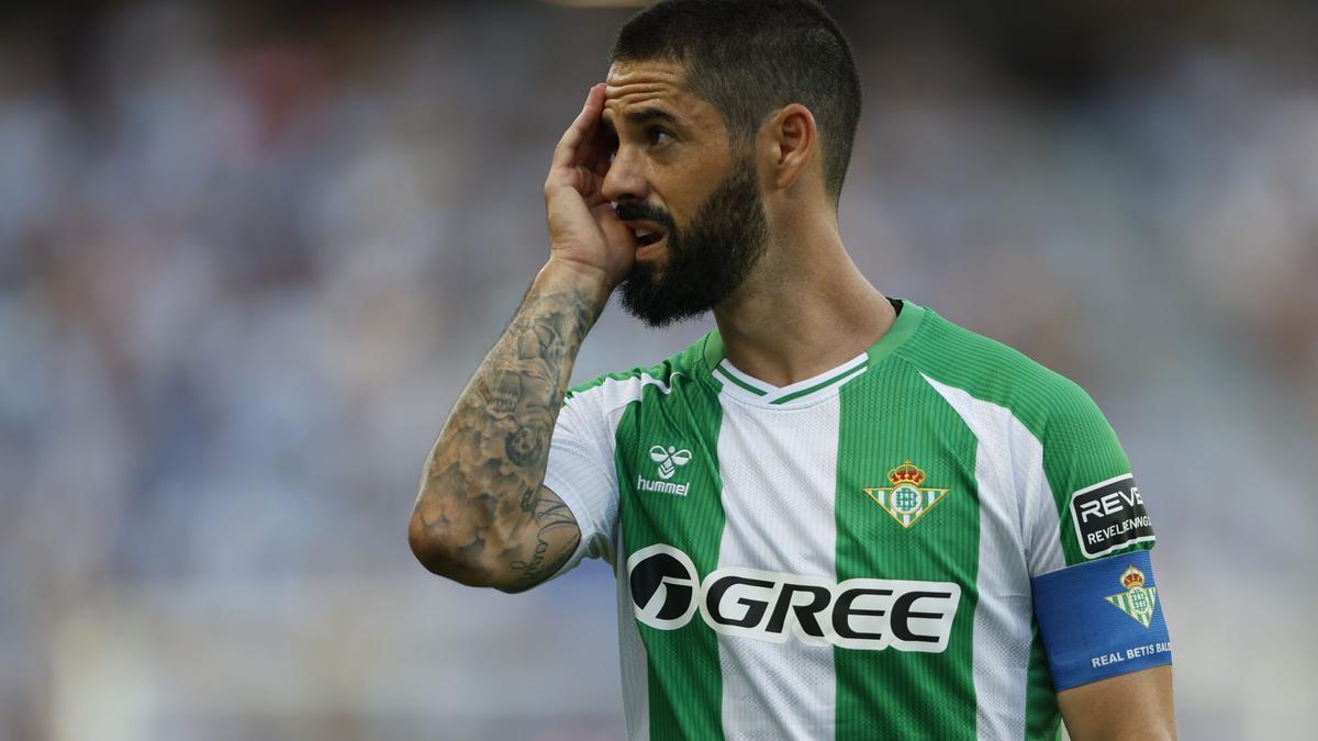 Isco Alarcón, capitán del Real Betis Balompié.