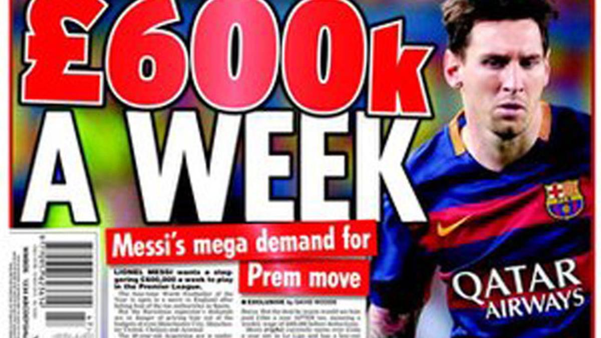 El Arsenal quiere a Messi según la prensa