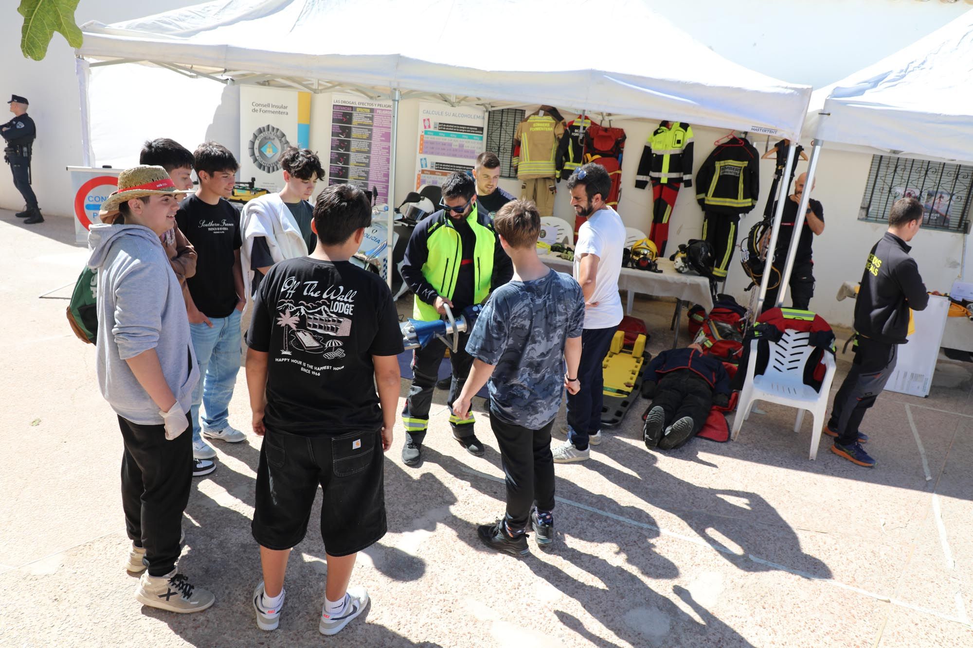 Imágenes de la Feria de Ocupación y Emprendimiento de Formentera