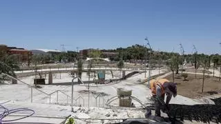 Nuevo frenazo al parque del PAU 2 de Alicante: las obras se prolongan hasta septiembre