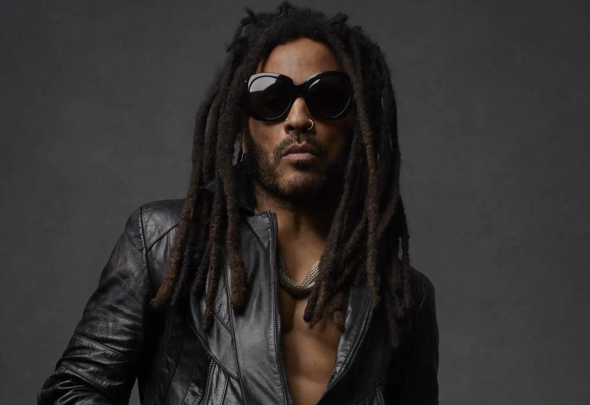 El rockero norteamericano Lenny Kravitz