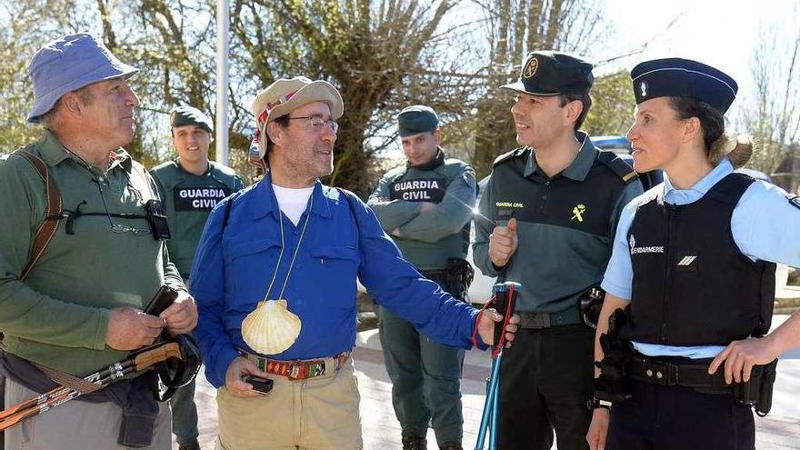 España y Francia vigilarán el Camino de Santiago en Burgos y Lugo