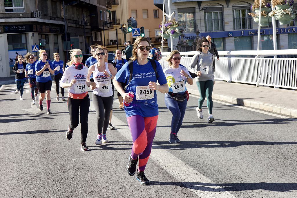 Las imágenes de la llegada a meta de la Carrera de la Mujer de Murcia 2024