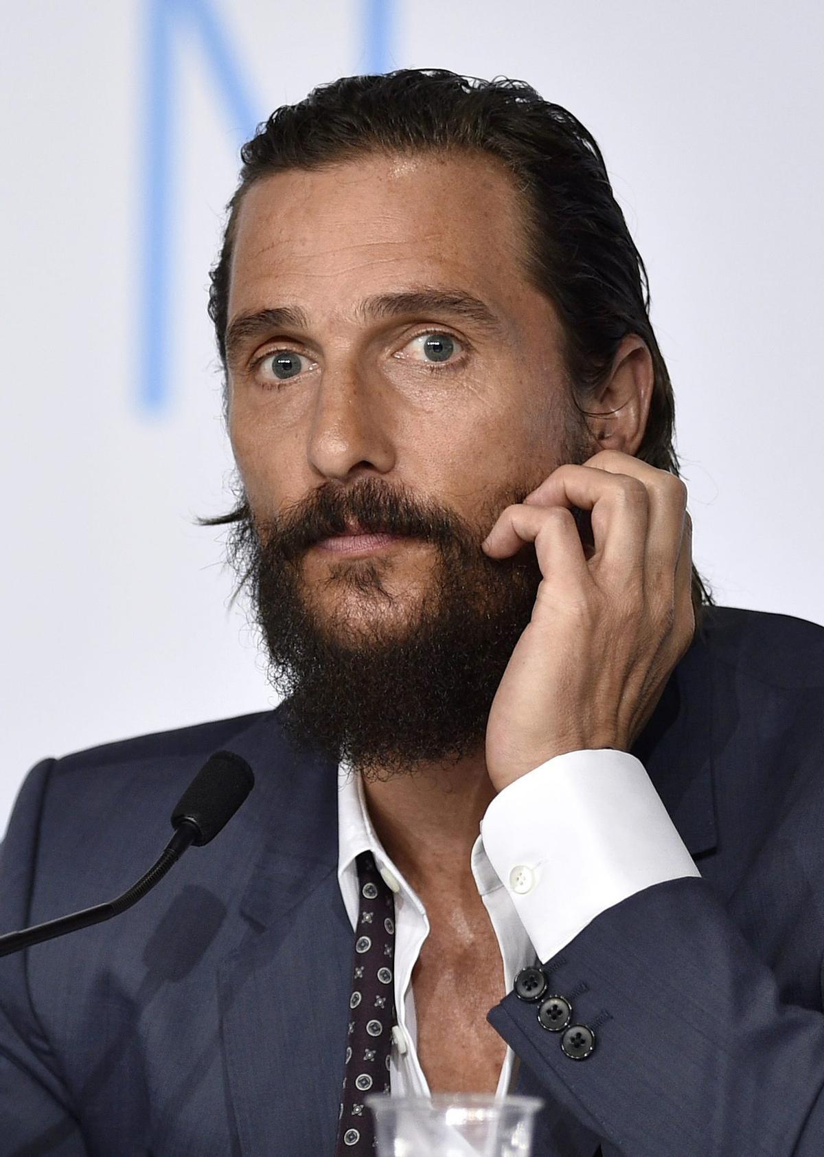 War auch auf der Insel für das Naturschauspiel: Matthew McConaughey.