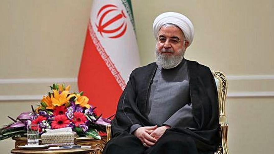 El president de l&#039;Iran, Hassan Rouhani, en una foto d&#039;arxiu