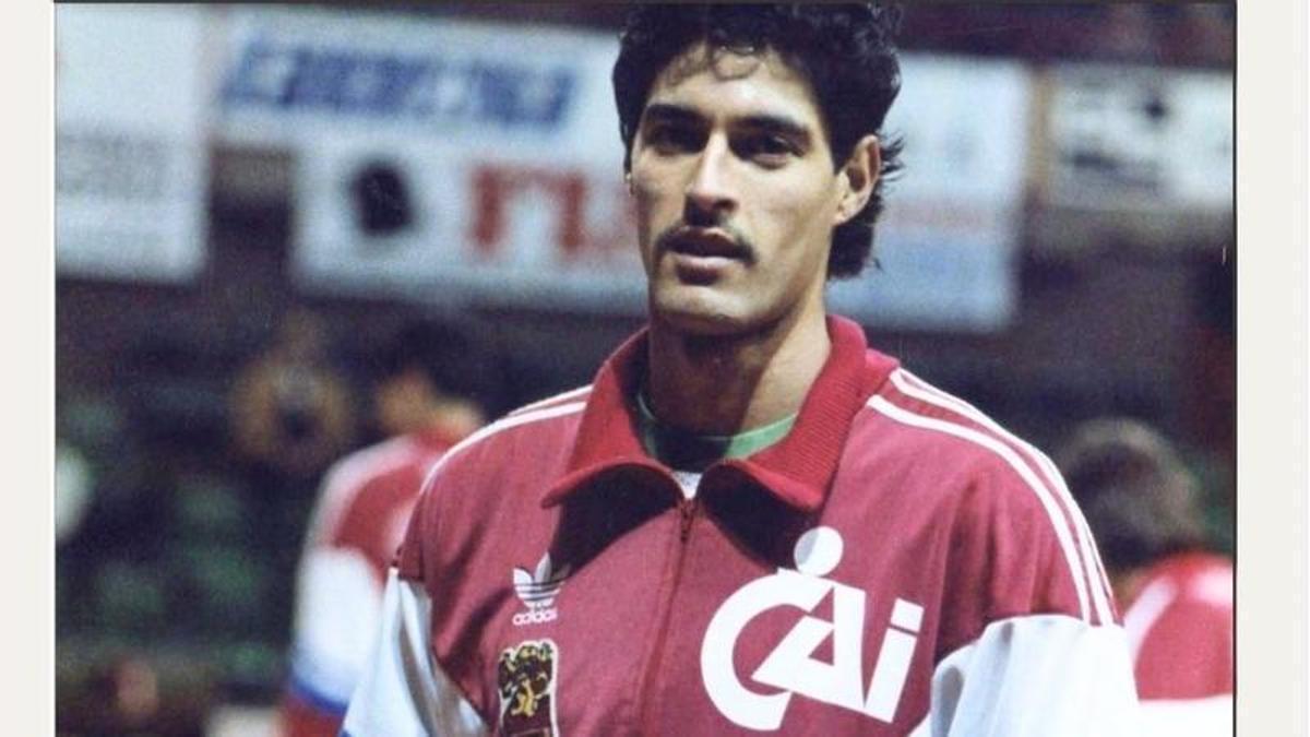 José 'Piculín' Ortíz, durante su etapa en el CAI Zaragoza.