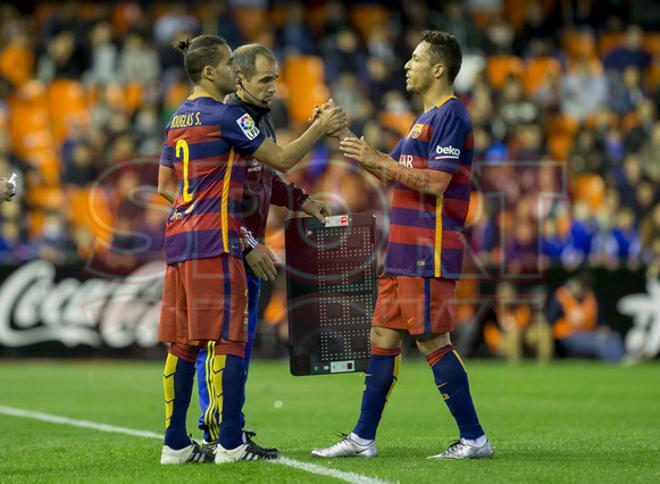 Las imágenes del Valencia, 1 - FC Barcelona, 1