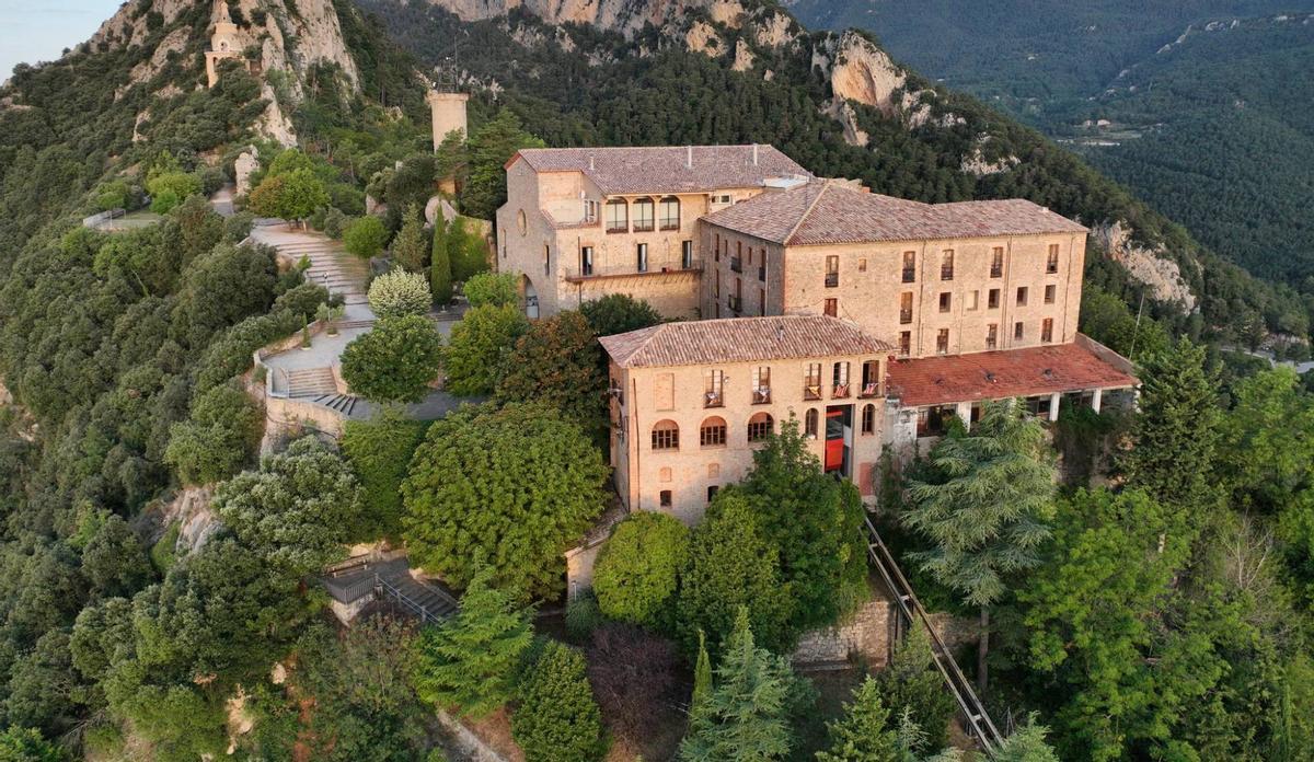 Imatge general del Santuari de Queralt