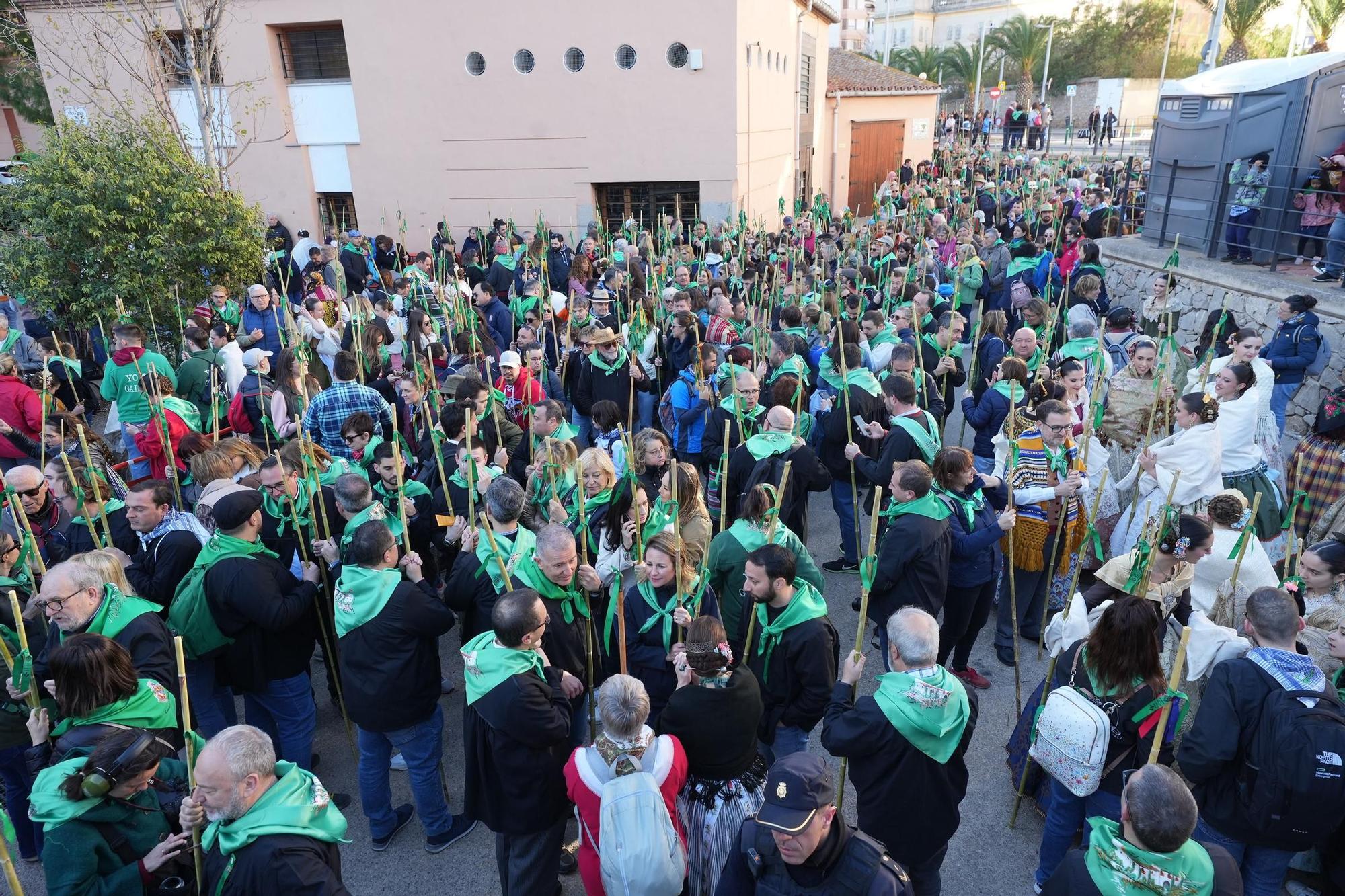 Los castellonenses rememoran sus orígenes con la Romeria