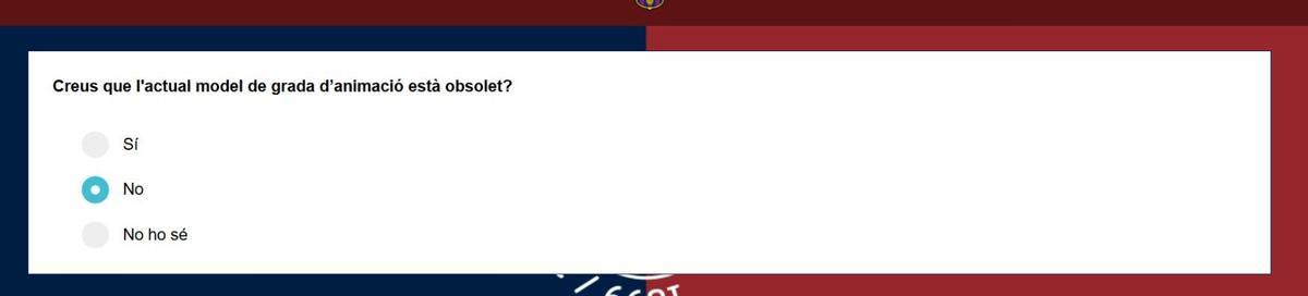 La encuesta del Barça a sus socios sobre la nueva grada de animación en el Spotify Camp Nou