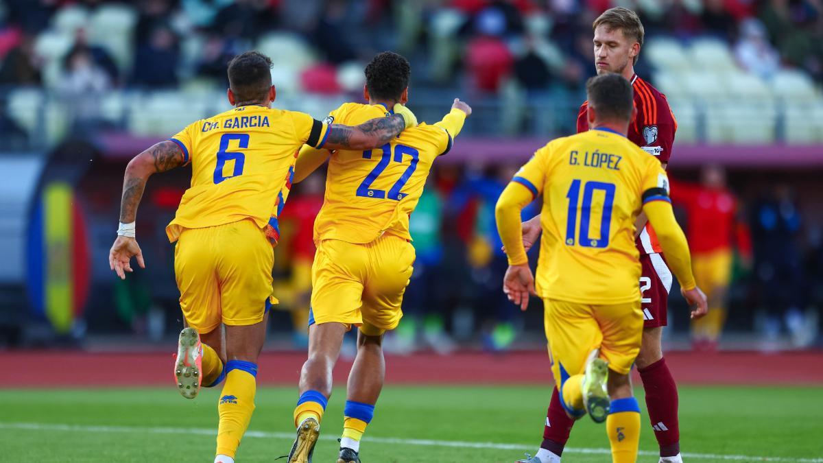 Andorra suma el primer punto hacia la Eurocopa