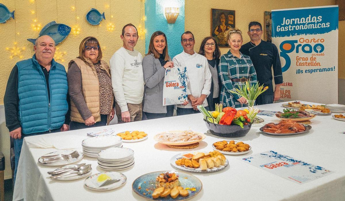 Miralles en la presentación de las jornadas gastronómicas con la galera como protagonista.