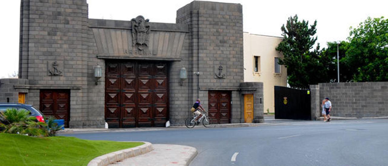 El Arsenal Militar de Las Palmas de Gran Canaria.