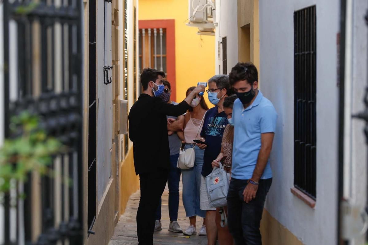 Seguridad en la Fiesta de los Patios de Córdoba ante el Covid