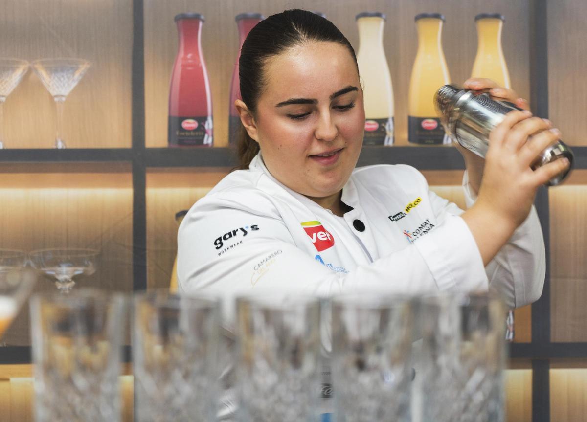 La profesional de sala Paloma Sánchez representará a la Región en el certamen nacional que se celebra en Barcelona