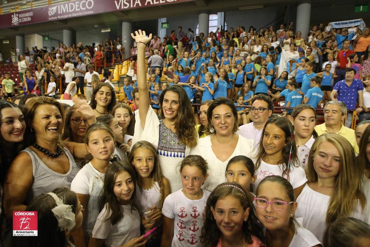 Homenaje a Lourdes Mohedano